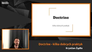 Doctrine ORM w PHP - kilka dobrych praktyk