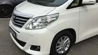 Автограф PremiumAuto. Toyota Alphard V6, 2012 год.