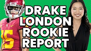 Drake London Fantasy Football Rookie Report | Fantasy Football Rookie Previews 2022