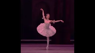 “Alina Cojocaru in Aurora variation  The sleeping beauty  • • • •  #ballet #balletdancer #royaloper