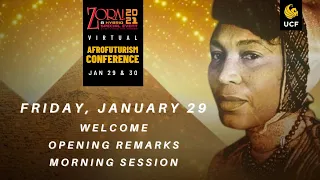 ZORA! Festival 2020-2021 | Afrofuturism Conference | Day 1 - Opening & Morning Session