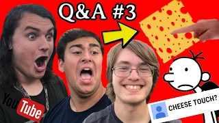 WE HAVE THE CHEESE TOUCH?! | Q&A #3