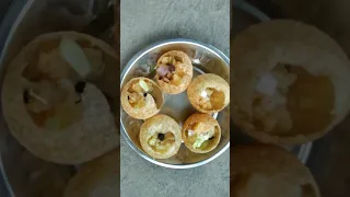 pani puri 😱🤤😋indian street food villege Pani Puri #short #shortvideo #ytshorts #viral