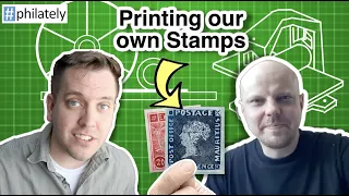 Printing our own Stamp Design (Intaglio): #Philately 27