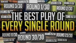 The Best Play Of Every Single Round In Regulation in CS:GO History!