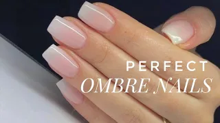HOW TO: EASY PERFECT OMBRE NAILS FOR BEGINNERS | GEL-X METHOD | QUICK & STEP-BY-STEP