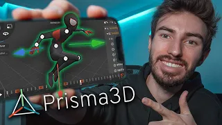 Crea Animaciones 3D Solo con tú Móvil! (Prisma3D) 🤩