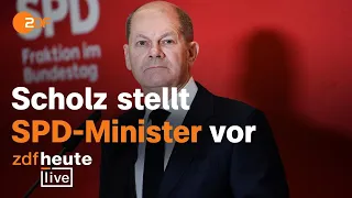 Lauterbach wird neuer Gesundheitsminister | ZDFheute live