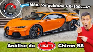 Análise do Bugatti Chiron Super Sport - quão rápido posso dirigi-lo na Autobahn?