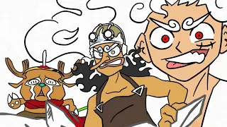 (ONE PIECE) GEAR 5 awakening of Luffy and Usopp (CHOPPER SERIES)