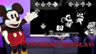 Mickey Mouse REACTS TO Friday Night Funkin' VS Mickey Mouse FNF Mod (@HassanKhadair TikTok Puppet)