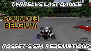Tyrrell's Last Dance | Round 13: Belgian Grand Prix Race | Formula 1 '98 (PS1)