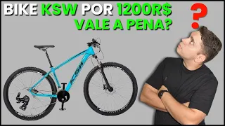 REVIEW BIKE KSW DE 1200 REAIS VALE A PENA?