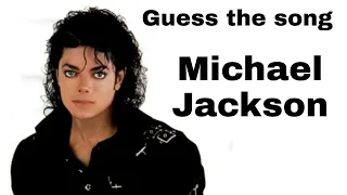 Guess the song: Michael Jackson