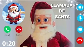 VIDEO LLAMADA VIEJITO PASCUERO / SANTA CLAUS LLAMANDO