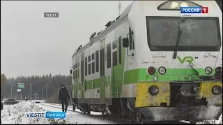 Junaonnettomuus Suomessa. Neljä ihmistä kuollut