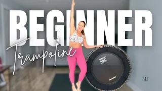 25 MIN Beginner Trampoline Workout | Rebounder Cardio