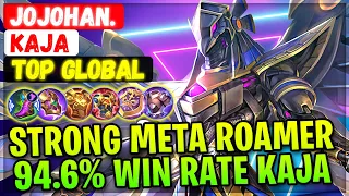 Strong Meta Roamer, 94.6% Win Rate Kaja [ Top Global Kaja ] Jojohan. - Mobile Legends Emblem Build