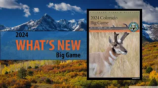 'What's New' 2024 Colorado Big Game