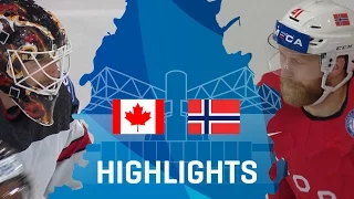 Canada - Norway | Highlights | #IIHFWorlds 2017