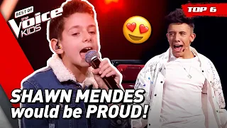 BEST of SHAWN MENDES Covers on The Voice! 😍 | Top 6