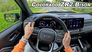 Living with the 2024 Chevrolet Colorado ZR2 Bison - America's $65k Toyota Tacoma Rival (POV Review)