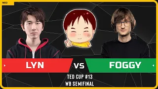 WC3 - TeD Cup 13 - WB Semifinal: [ORC] Lyn vs Foggy [NE] (Ro 8 - Group B)