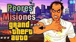 Peores misiones en Grand Theft Auto