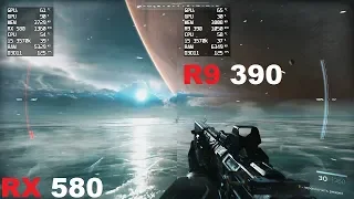 RX 580 vs R9 390