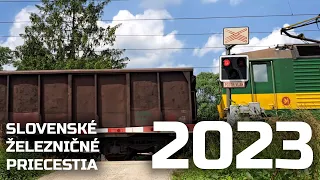 Slovenské železničné priecestia • 2023