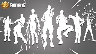 Fortnite Legendary Battlepass Dances With The Best Music! (Moonlit Mystery, Orange Justice, Steady)