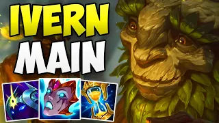 CHALLENGER IVERN MAIN CARRIES WITH PATCH 13.11 IVERN | CHALLENGER IVERN JUNGLE GAMEPLAY | S13