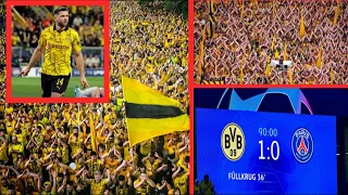 Unbelievable Scenes: Dortmund Fans' Reaction to Epic 1-0 Win over PSG!