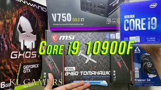 intel Core i9 10900F msi MAG B460 TOMAHAWK ARCTIC Freezer 34 GTX 1660 Super Gaming PC Build