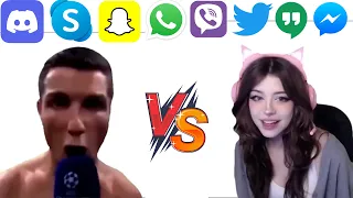 UwU VS Cristiano Ronaldo Siuu but Social Media ringtones