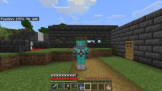 Enchanting some of my weapons (minecraft)