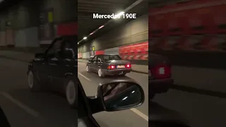 Mercedes 190E 1.8 terrorized German streets