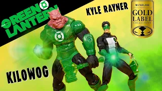McFarlane Toys AMAZON Exclusive DC Multiverse Green Lantern Kilowog and  Kyle Rayner