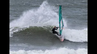 Last weeks epic down the line session - Windsurf - Wave - Video - Cold Hawaii  Klitmøller - 2022 -