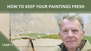 How to Keep Your Paintings Fresh: A Watercolour Tutorial. Part 1