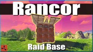 The "Rancor" Raid Base Design & Build Guide