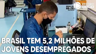 Maior parte dos desempregados tem entre 14 e 24 anos