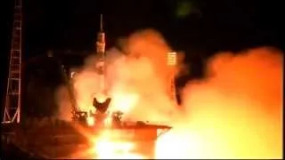 Launch of Soyuz-TMA14M to the ISS from Baikonur