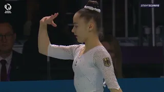 Madita MAYR (GER) - 2024 junior European silver medallist, beam