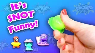 Can You Mix Slime, Mini Toys and Bubble Wrap? - PopPop Pets and PopPop Snotz