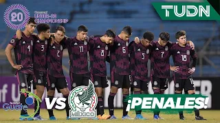 ¡México cae con Guatemala! Tanda de penales completa | Guatemala 1-1 México | CONCACAF Sub 20 | TUDN