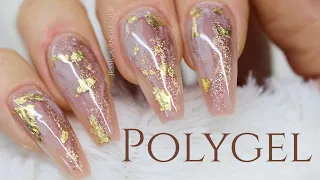 ♡ How to: Bronze & Gold Polygelnails