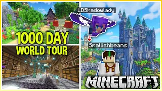 1000 Day Minecraft World Tour ft @ldshadowlady (Plus World Download)