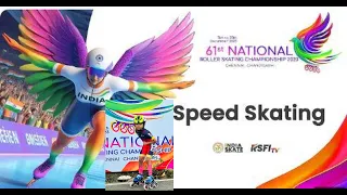 3 LAPS Race 5-7 Age Category Semi-Final at 61st National Roller Skating Championship 2023 at Chennai