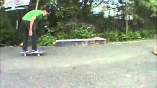 Trickapedia : Bs 180 Kickflip